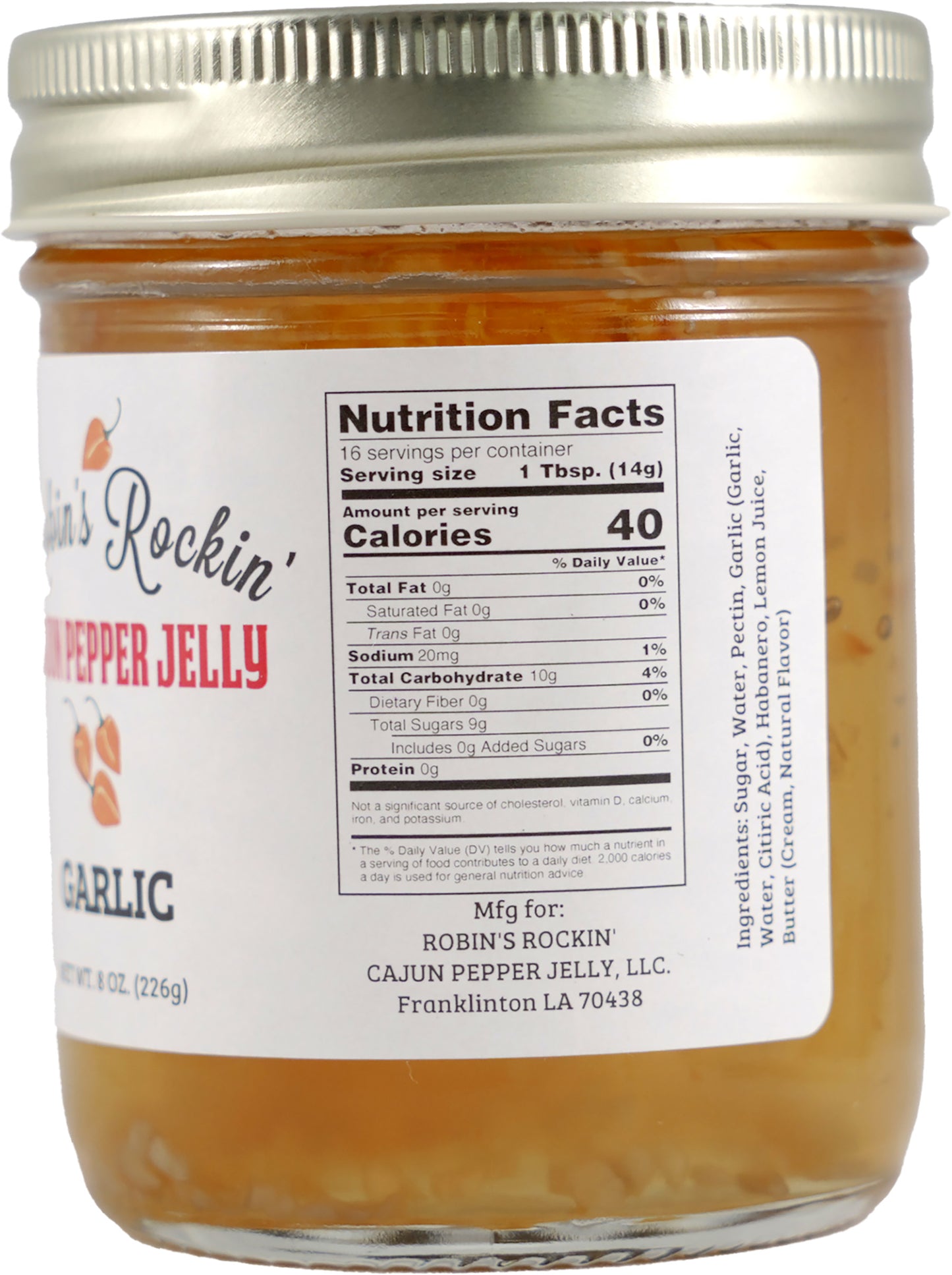 Garlic Pepper Jelly