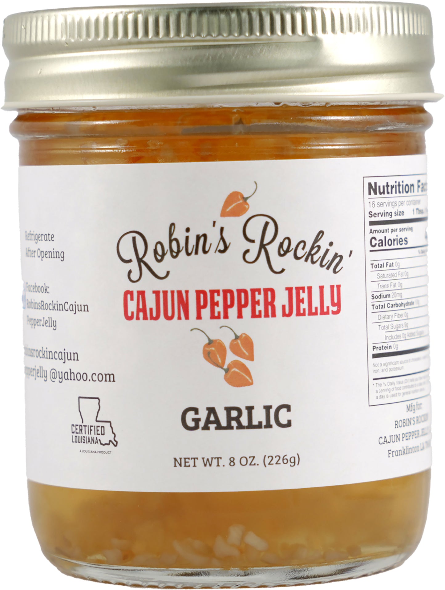 Garlic Pepper Jelly