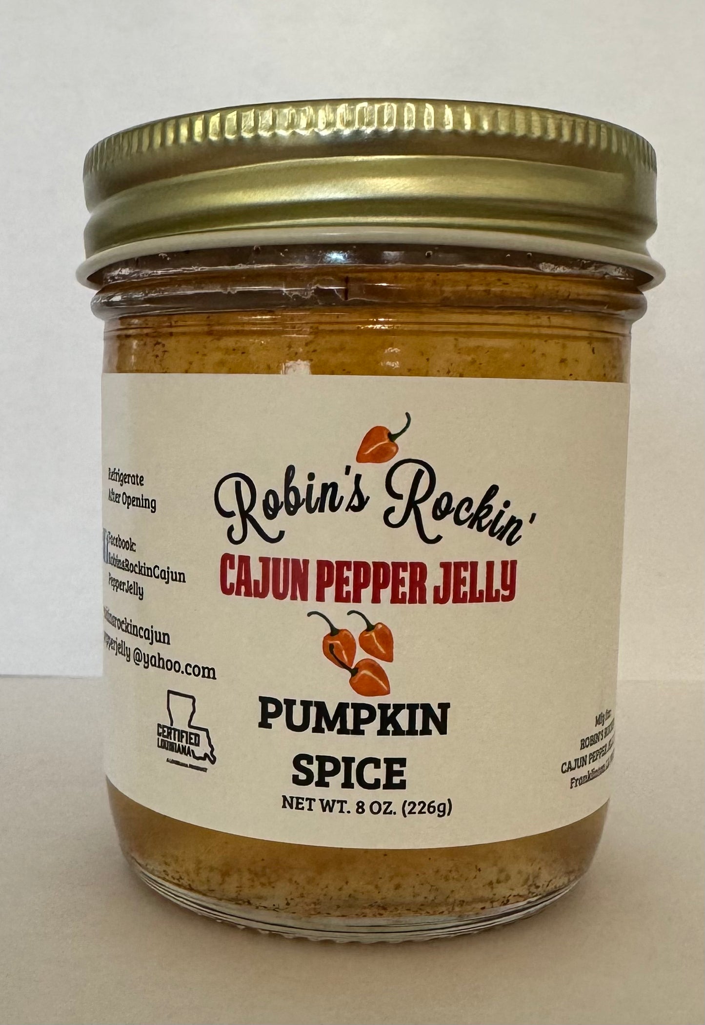 Pumpkin Spice Pepper Jelly