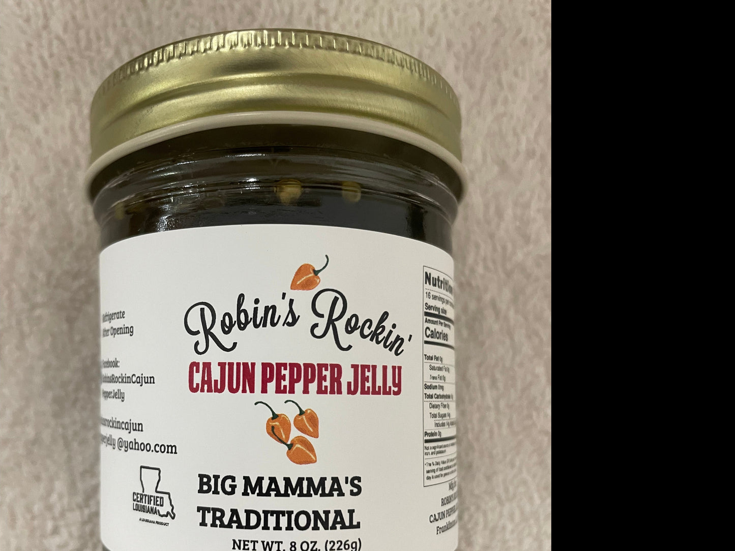 Big Momma's Traditional Pepper Jelly