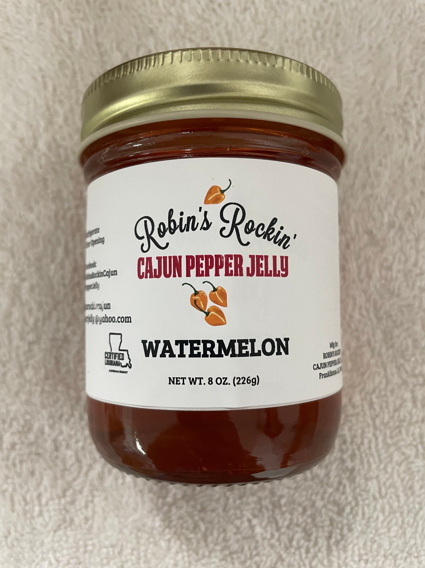 Watermelon Flavored Pepper Jelly